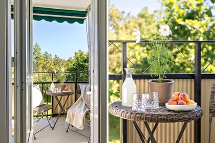 Balkong eller utsiktsbild