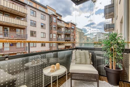 Balkong eller utsiktsbild