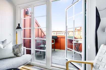 Balkong eller utsiktsbild