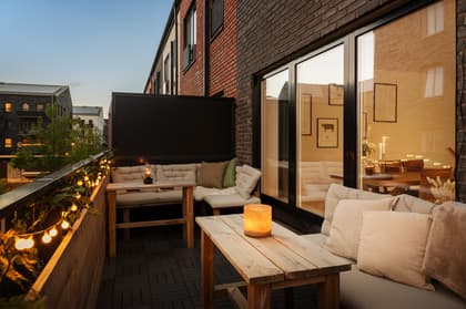 Balkong eller utsiktsbild