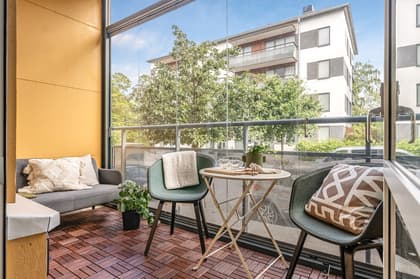 Balkong eller utsiktsbild