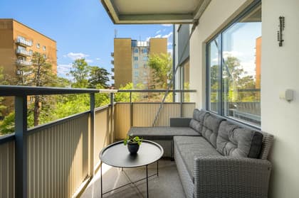 Balkong eller utsiktsbild