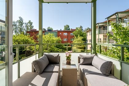 Balkong eller utsiktsbild