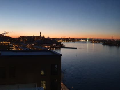 Balkong eller utsiktsbild