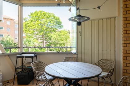 Balkong eller utsiktsbild