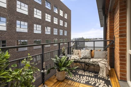 Balkong eller utsiktsbild