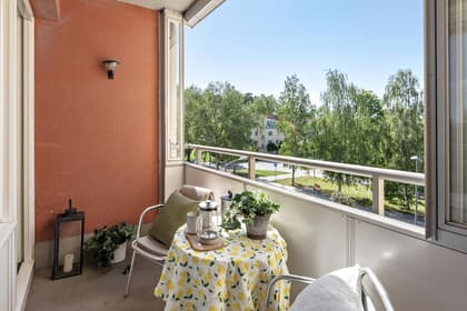 Balkong eller utsiktsbild