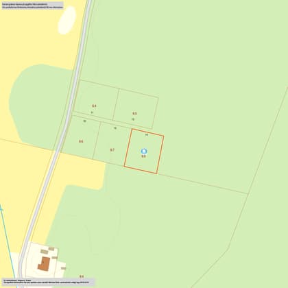 Illustrerad karta över fastigheten eller området