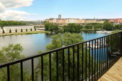 Balkong eller utsiktsbild