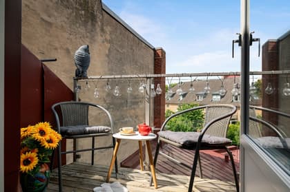 Balkong eller utsiktsbild