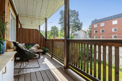 Balkong eller utsiktsbild