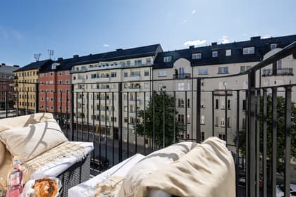 Balkong eller utsiktsbild