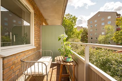 Balkong eller utsiktsbild