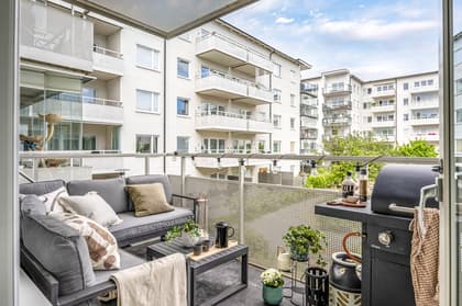 Balkong eller utsiktsbild