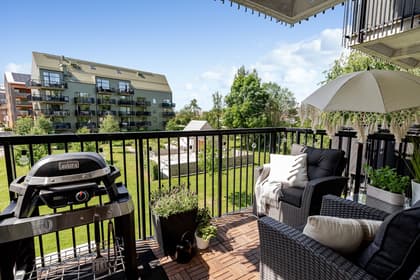 Balkong eller utsiktsbild