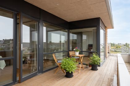 Balkong eller utsiktsbild