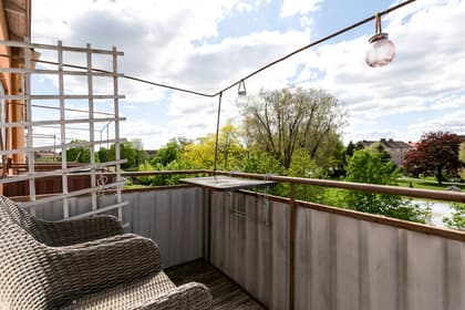 Balkong eller utsiktsbild