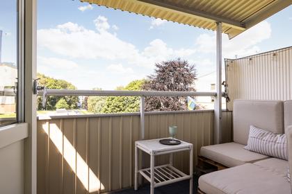 Balkong eller utsiktsbild