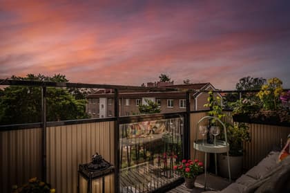 Balkong eller utsiktsbild