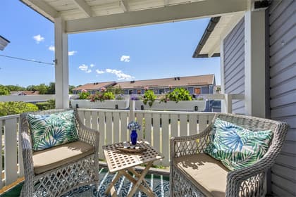 Balkong eller utsiktsbild