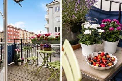 Balkong eller utsiktsbild