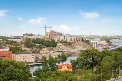 Balkong eller utsiktsbild