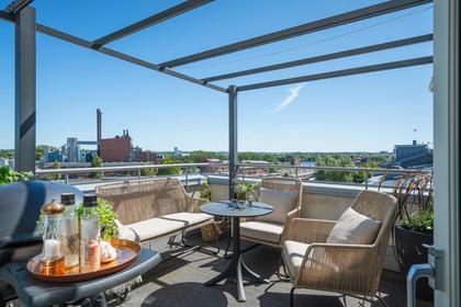 Balkong eller utsiktsbild