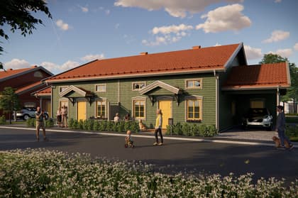 Brf Småspoven, Bostadsrätter · Strängnäs