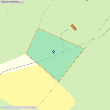 Illustrerad karta över fastigheten eller området