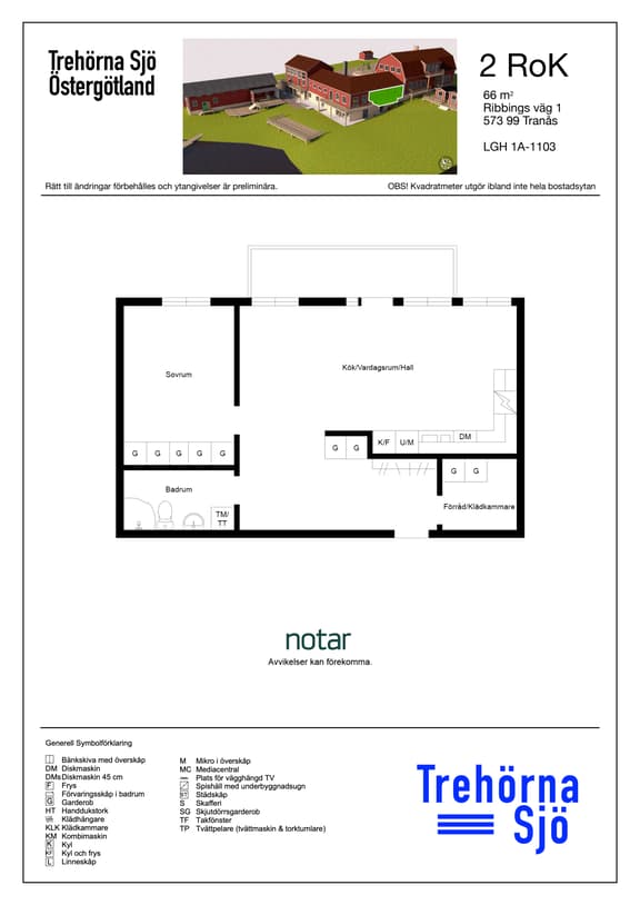 Ribbings väg 1, Ödeshög