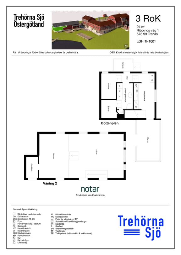 Ribbings väg 1, Ödeshög