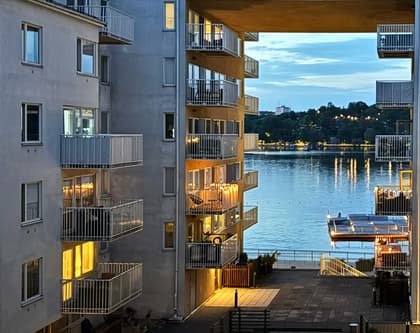 Balkong eller utsiktsbild