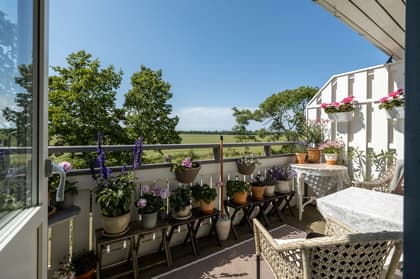 Balkong eller utsiktsbild