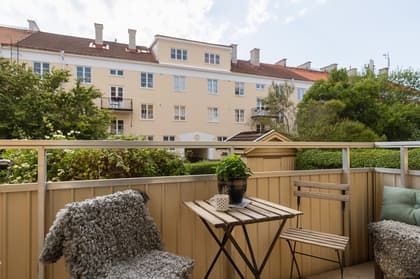 Balkong eller utsiktsbild