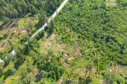 Illustrerad karta över fastigheten eller området