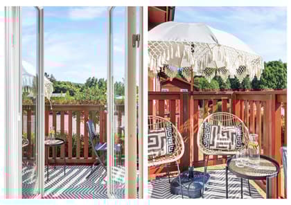 Balkong eller utsiktsbild