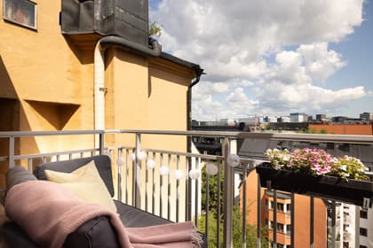 Balkong eller utsiktsbild