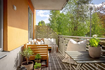 Balkong eller utsiktsbild