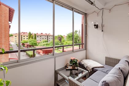 Balkong eller utsiktsbild