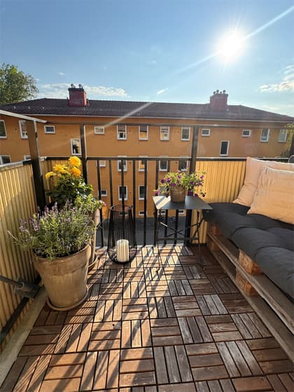 Balkong eller utsiktsbild