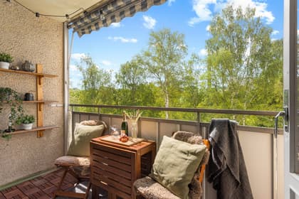 Balkong eller utsiktsbild