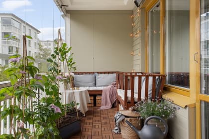 Balkong eller utsiktsbild