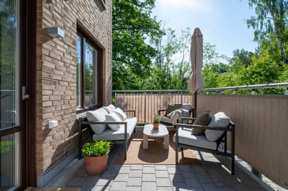 Balkong eller utsiktsbild