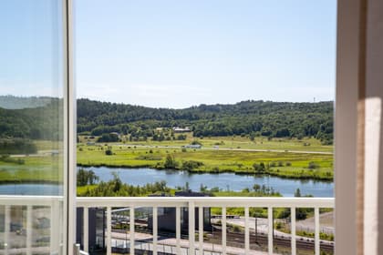 Balkong eller utsiktsbild