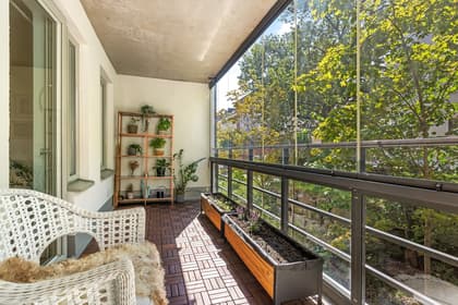 Balkong eller utsiktsbild