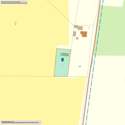 Illustrerad karta över fastigheten eller området