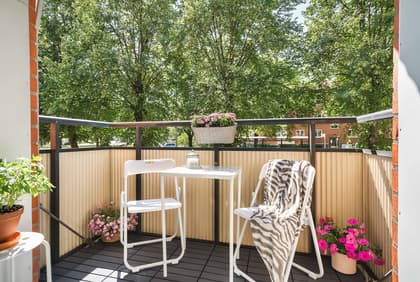 Balkong eller utsiktsbild