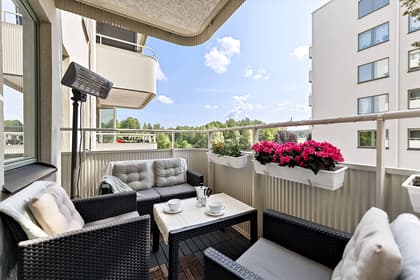 Balkong eller utsiktsbild