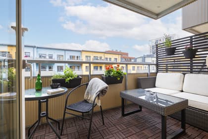 Balkong eller utsiktsbild