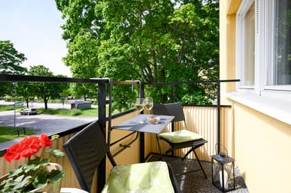 Balkong eller utsiktsbild